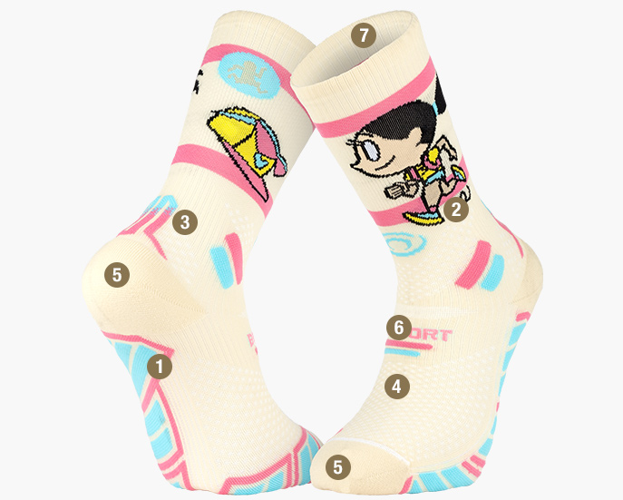 Trail Ultra High Collector DBDB Socks runtonic